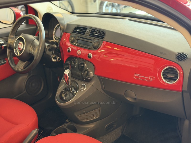 500 1.4 CABRIO 8V FLEX 2P AUTOMATIZADO - 2014 - CARLOS BARBOSA