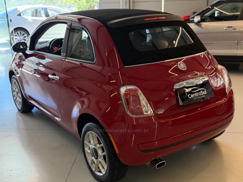 500 1.4 CABRIO 8V FLEX 2P AUTOMATIZADO - 2014 - CARLOS BARBOSA