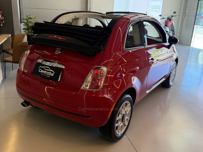 500 1.4 CABRIO 8V FLEX 2P AUTOMATIZADO - 2014 - CARLOS BARBOSA