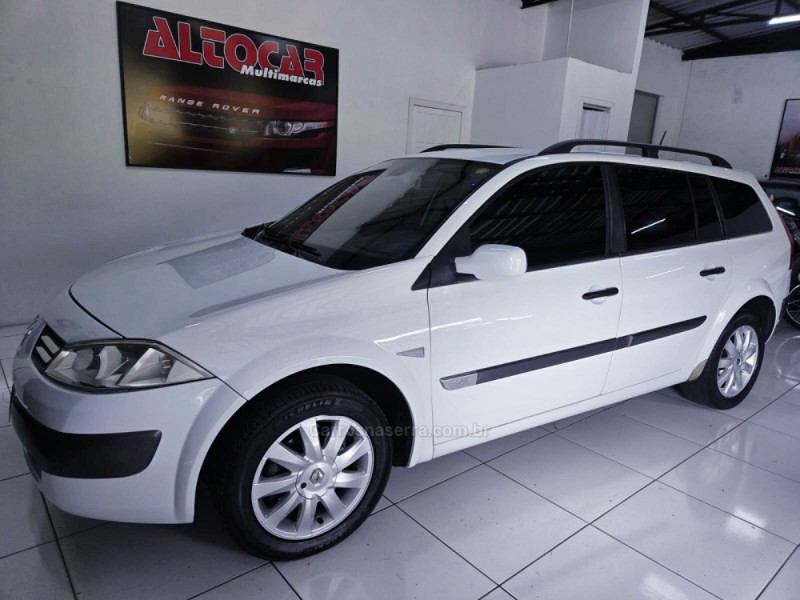 megane 1.6 dynamique grand tour 16v flex 4p manual 2011 campo bom