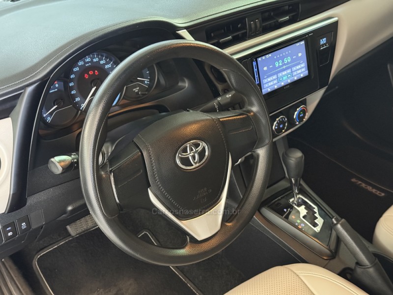 COROLLA 1.8 GLI 16V FLEX 4P AUTOMÁTICO - 2019 - GARIBALDI