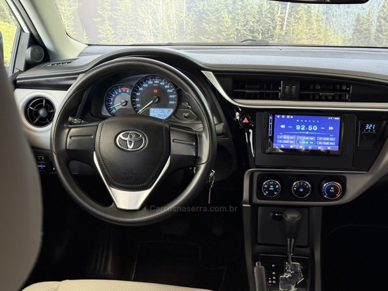 COROLLA 1.8 GLI 16V FLEX 4P AUTOMÁTICO - 2019 - GARIBALDI