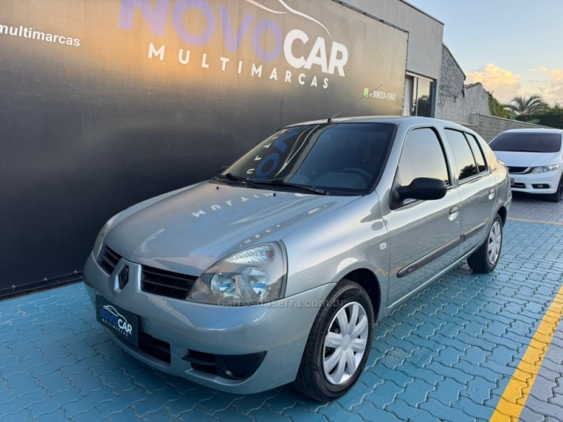 clio 1.6 privilege sedan 16v flex 4p manual 2008 estancia velha
