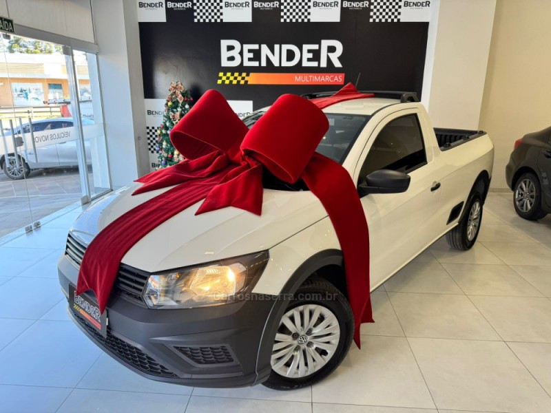 saveiro 1.6 robust cs 8v flex 2p manual 2023 salvador do sul