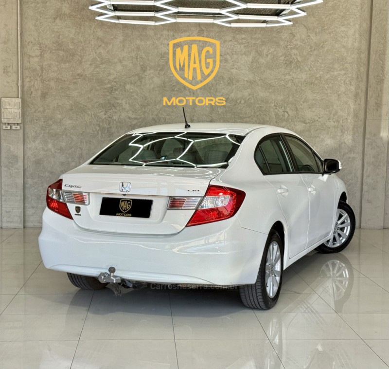CIVIC 1.8 LXL 16V FLEX 4P AUTOMÁTICO - 2012 - CAXIAS DO SUL