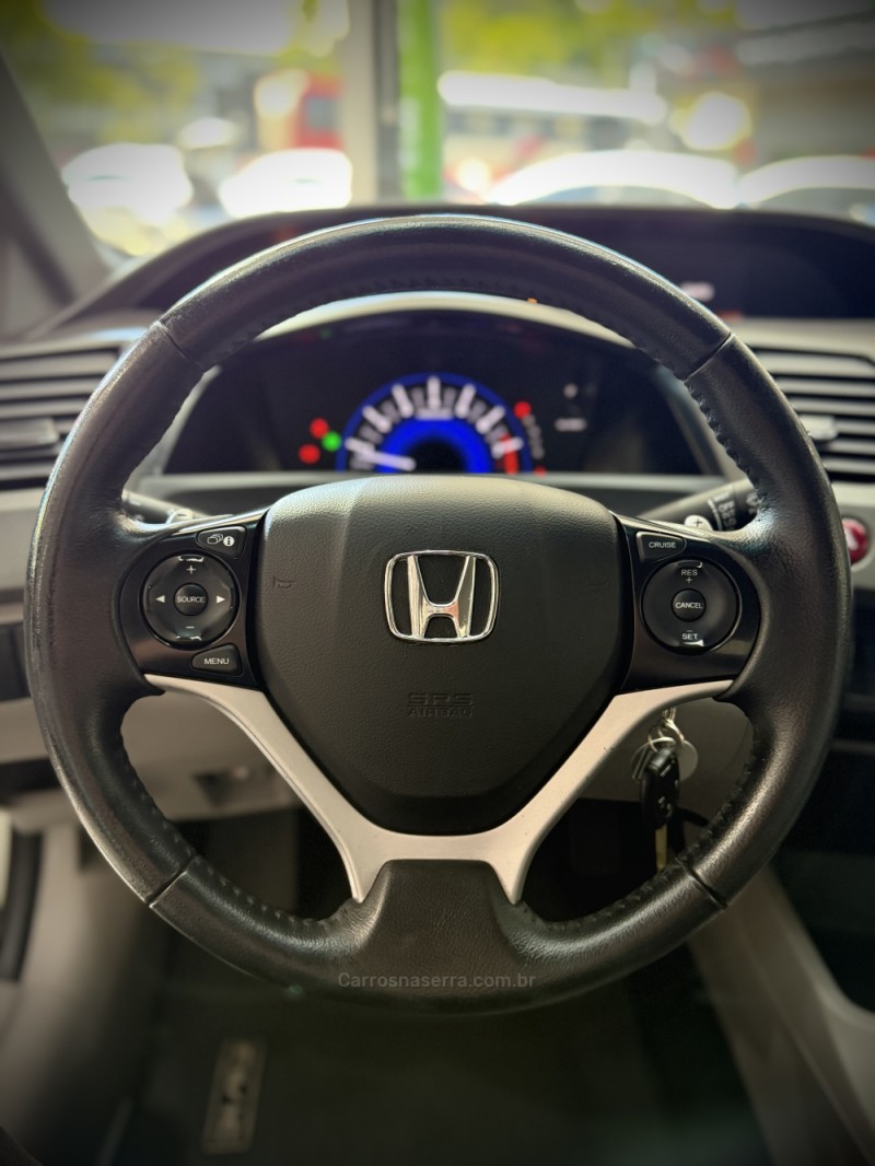 CIVIC 1.8 LXL 16V FLEX 4P AUTOMÁTICO - 2012 - CAXIAS DO SUL