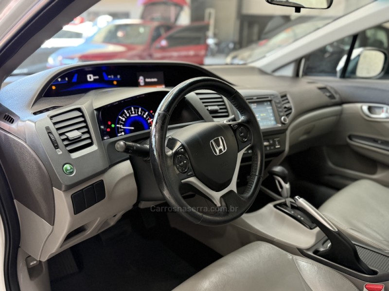 CIVIC 1.8 LXL 16V FLEX 4P AUTOMÁTICO - 2012 - CAXIAS DO SUL