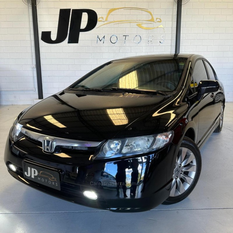 CIVIC 1.8 LXS 16V GASOLINA 4P MANUAL - 2008 - NOVO HAMBURGO