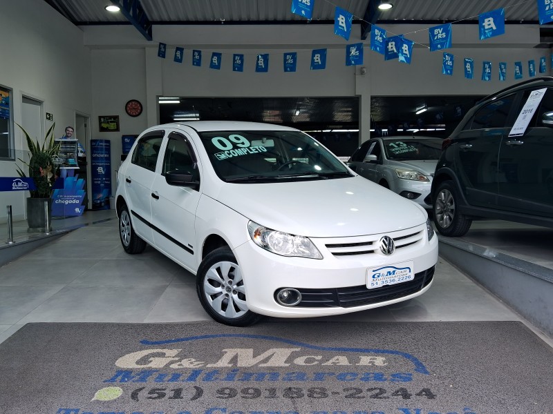 gol 1.0 mi 8v flex 4p manual g.v 2009 sao sebastiao do cai