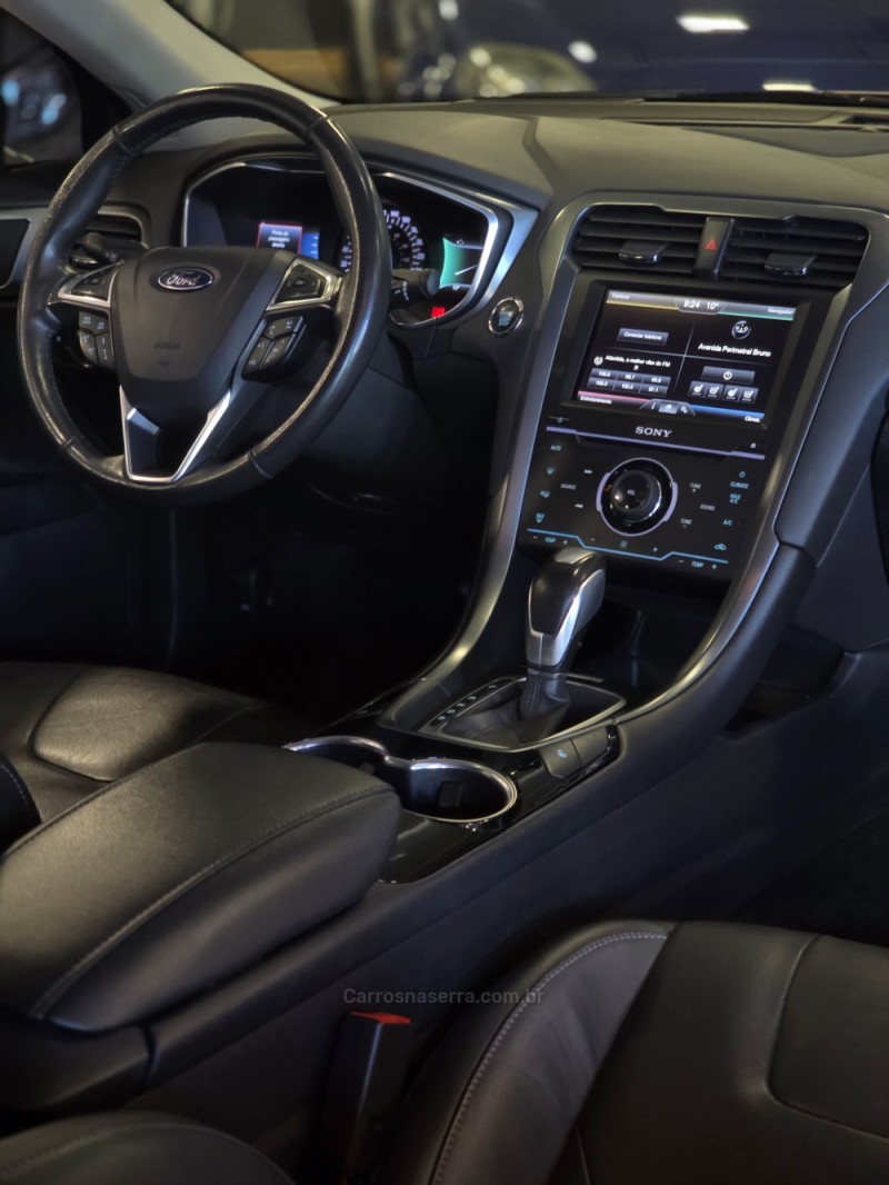 FUSION 2.0 TITANIUM GTDI ECOBOOST AWD AUTOMÁTICO - 2015 - CAXIAS DO SUL