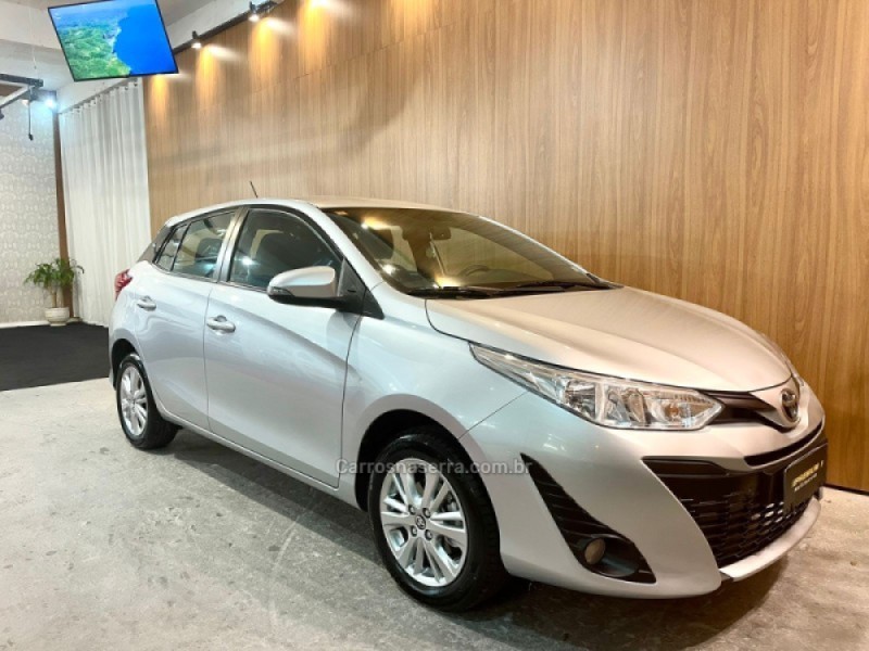 YARIS 1.3 16V FLEX XL PLUS TECH MULTIDRIVE17 - 2019 - BENTO GONçALVES