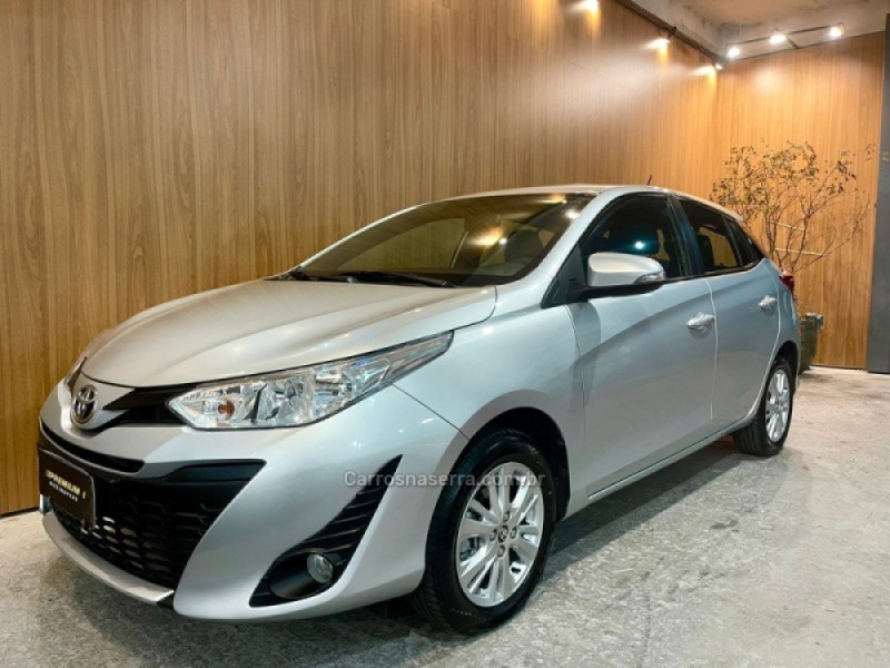 yaris 1.3 16v flex xl plus tech multidrive17 2019 bento goncalves