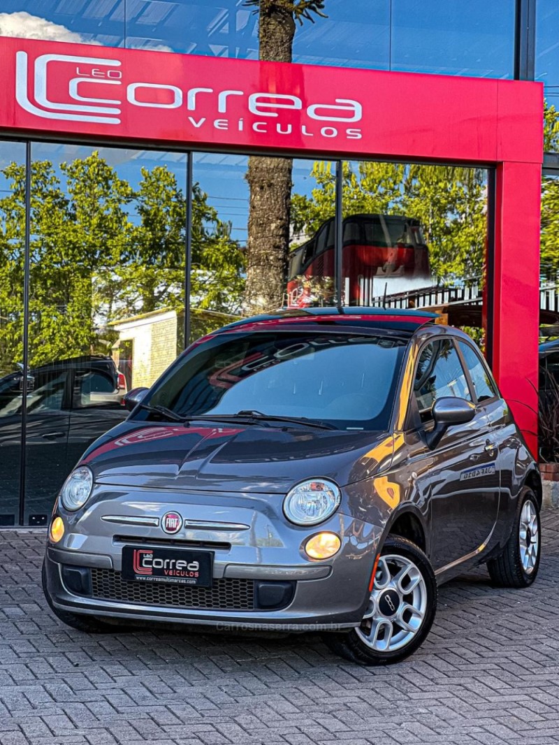 500 1.4 CULT 8V FLEX 2P AUTOMATIZADO - 2013 - CANELA