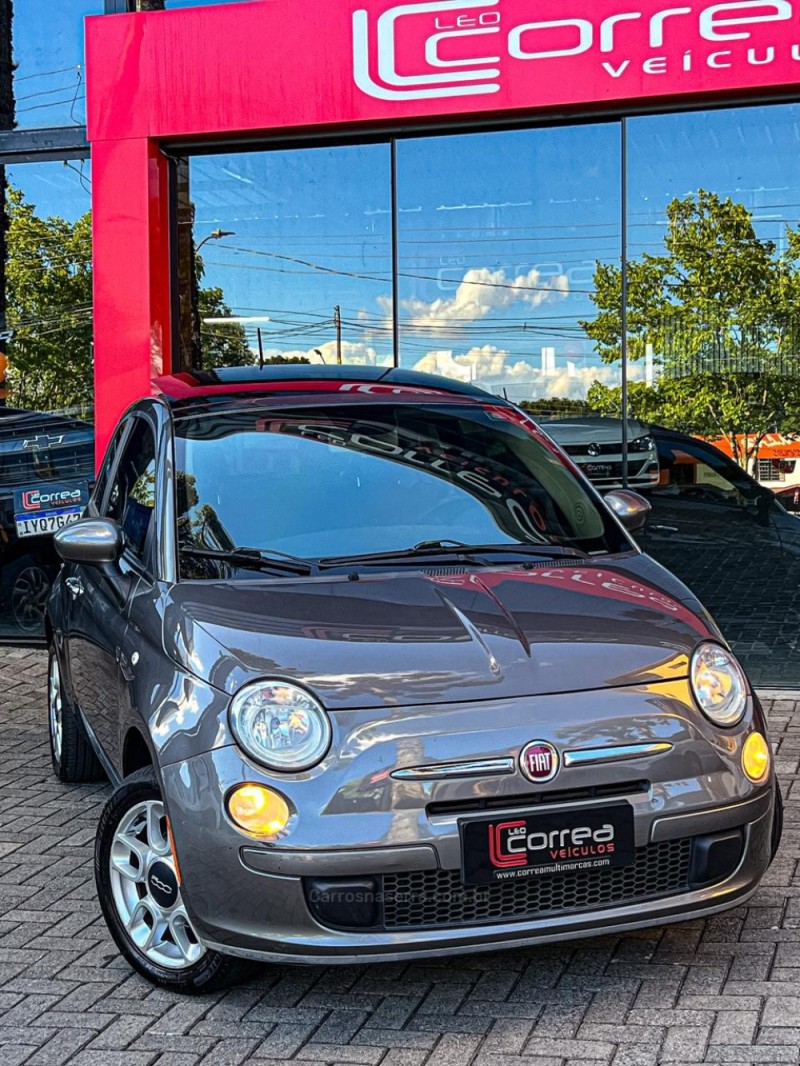 500 1.4 cult 8v flex 2p automatizado 2013 canela