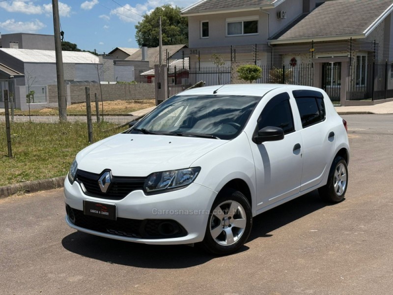 sandero 1.0 authentique 12v flex 4p manual 2018 caxias do sul