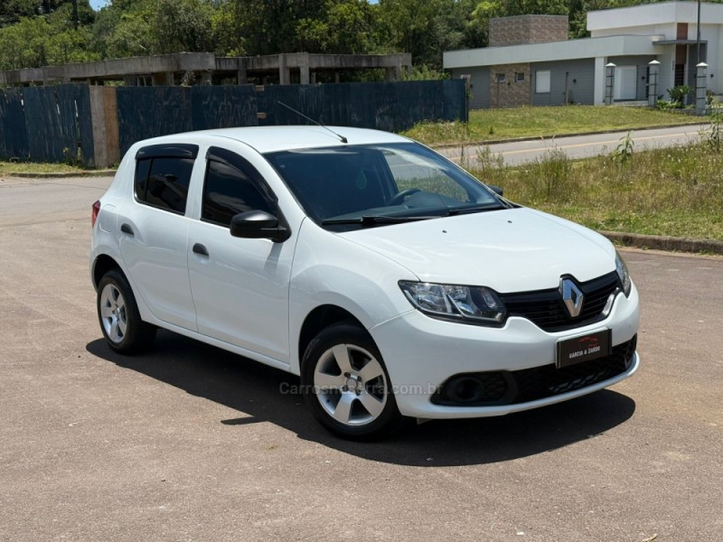 SANDERO 1.0 AUTHENTIQUE 12V FLEX 4P MANUAL - 2018 - CAXIAS DO SUL
