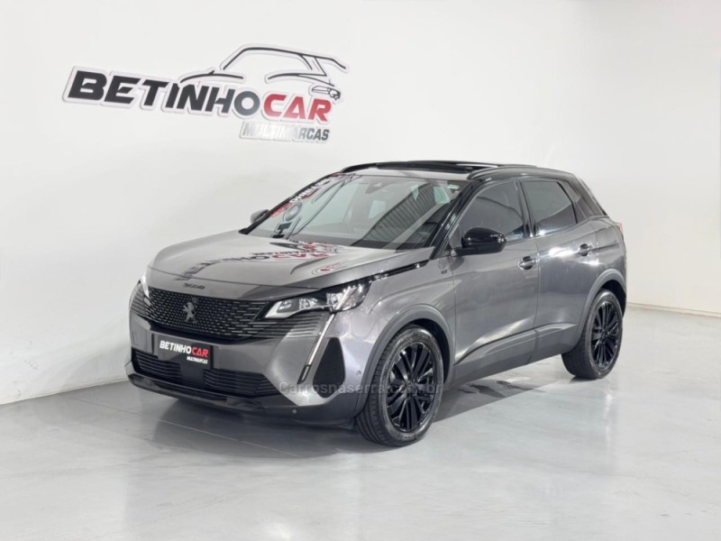 3008 1.6 GT PACK THP 16V GASOLINA 4P AUTOMÁTICO - 2022 - ESTâNCIA VELHA