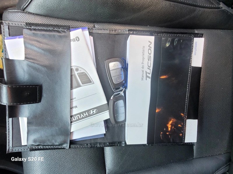 TUCSON 1.6 16V T-GDI GASOLINA GL ECOSHIFT - 2018 - NOVA PRATA