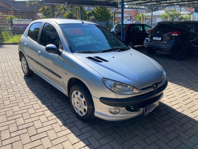 206 1.4 PRESENCE 8V FLEX 4P MANUAL - 2008 - CANELA