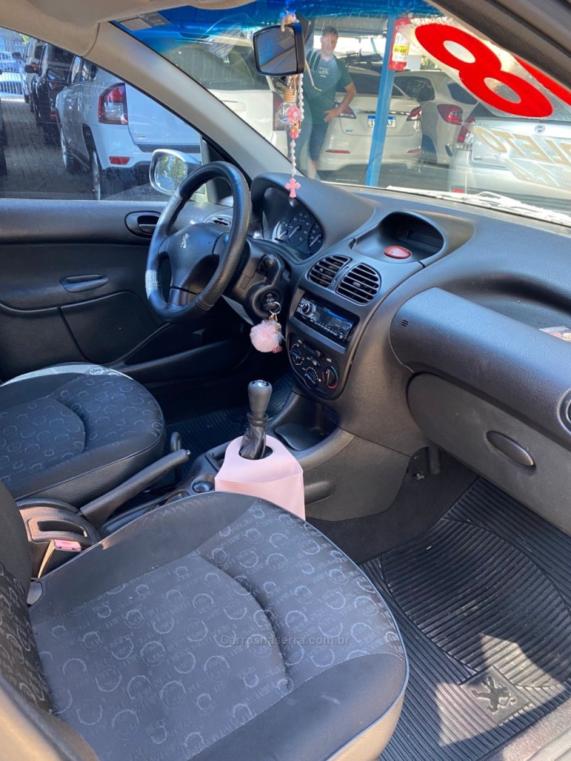 206 1.4 PRESENCE 8V FLEX 4P MANUAL - 2008 - CANELA