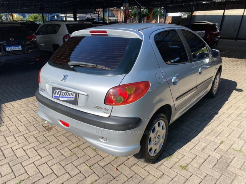 206 1.4 PRESENCE 8V FLEX 4P MANUAL - 2008 - CANELA