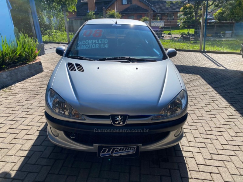 206 1.4 PRESENCE 8V FLEX 4P MANUAL - 2008 - CANELA