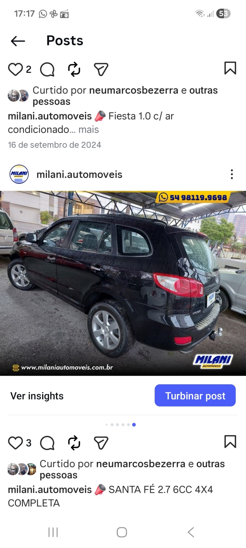 SANTA FÉ  - 2008 - BENTO GONçALVES