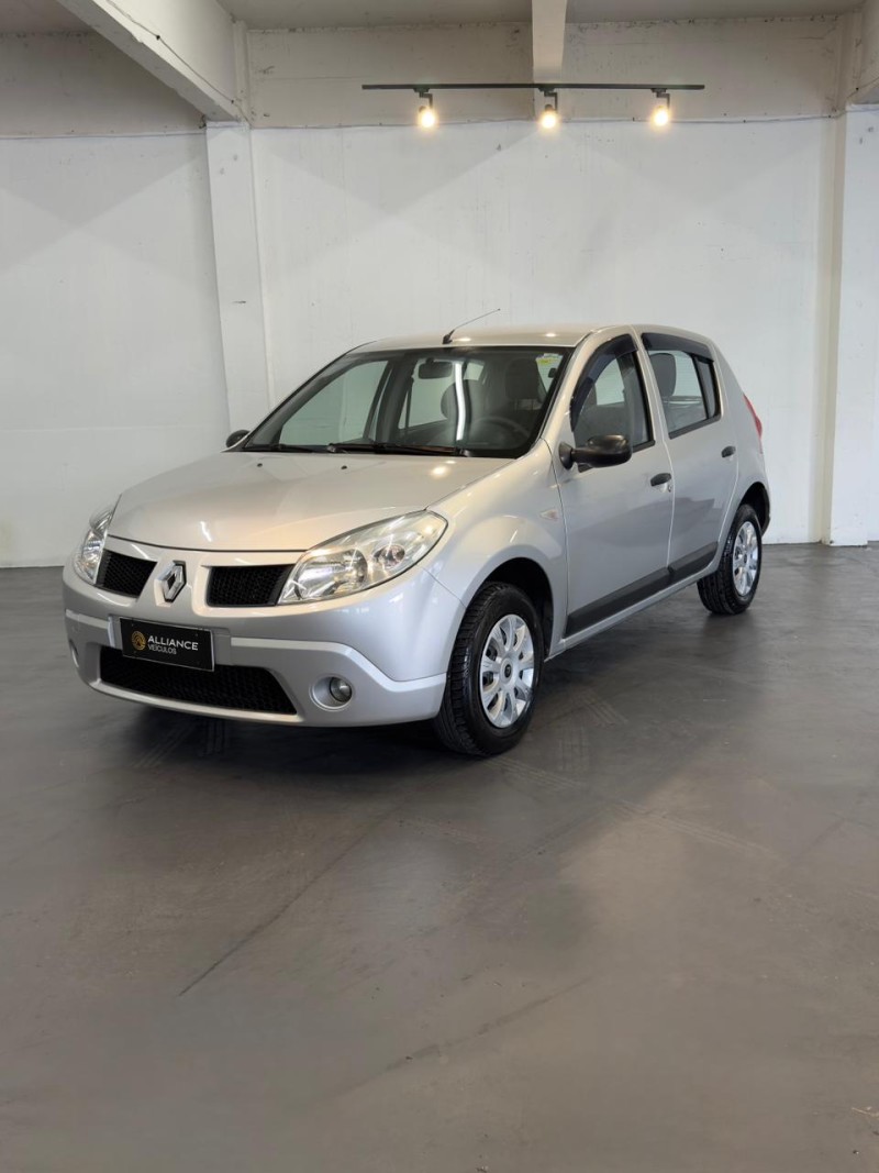 sandero 1.0 expression 16v flex 4p manual 2009 caxias do sul