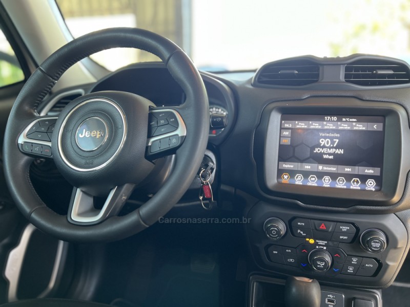 RENEGADE 1.8 16V FLEX LONGITUDE 4P AUTOMÁTICO - 2021 - BOM PRINCíPIO