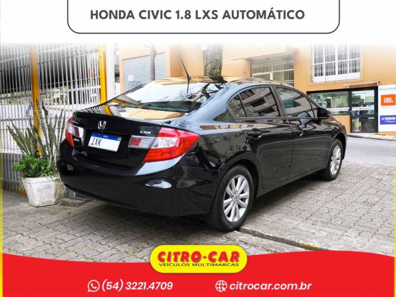 CIVIC 1.8 LXS 16V FLEX 4P AUTOMÁTICO - 2016 - CAXIAS DO SUL