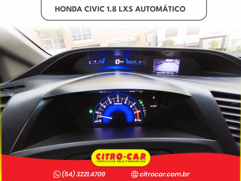 CIVIC 1.8 LXS 16V FLEX 4P AUTOMÁTICO - 2016 - CAXIAS DO SUL