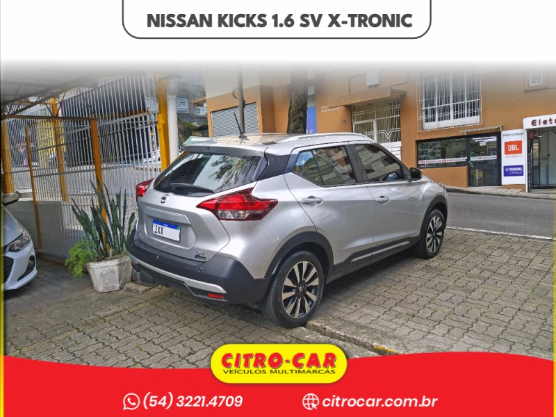 KICKS 1.6 16V FLEX SV 4P XTRONIC - 2018 - CAXIAS DO SUL