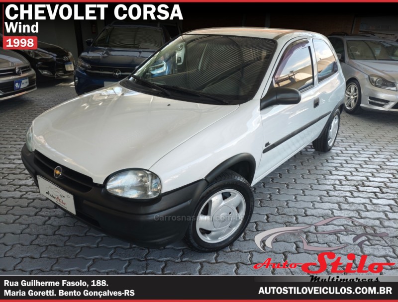 corsa 1.0 mpf wind 8v gasolina 2p manual 1998 bento goncalves