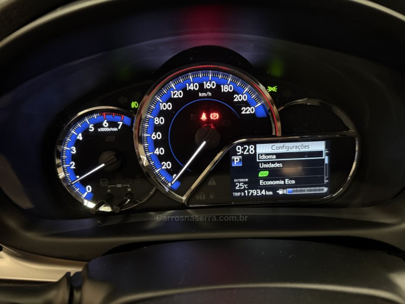 YARIS 1.5 XLS CONNECT 16V FLEX 4P AUTOMÁTICO - 2020 - CAXIAS DO SUL