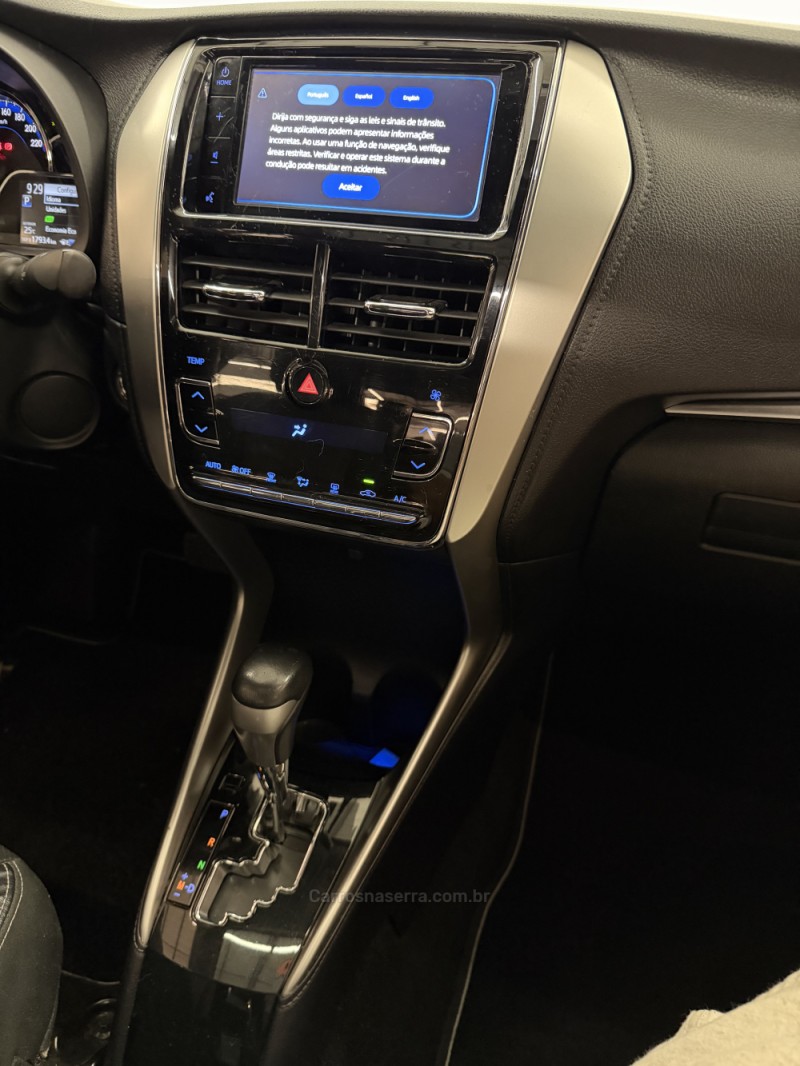 YARIS 1.5 XLS CONNECT 16V FLEX 4P AUTOMÁTICO - 2020 - CAXIAS DO SUL