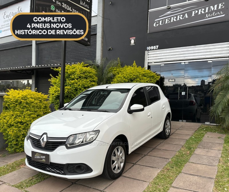 sandero 1.6 expression 8v flex 4p manual 2017 caxias do sul