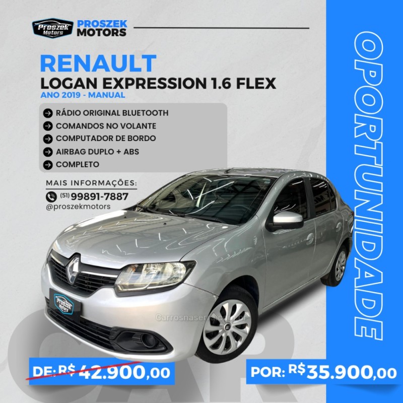 logan 1.6 expression 16v flex 4p manual 2019 canoas