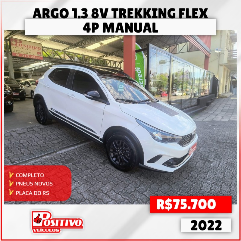 argo 1.3 8v trekking flex 4p manual 2022 caxias do sul