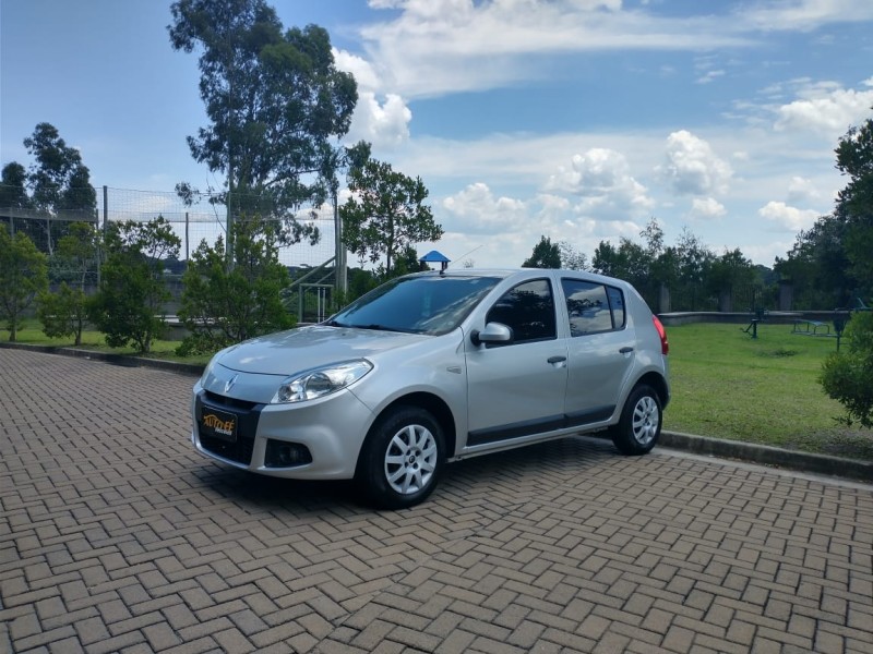 SANDERO 1.0 EXPRESSION 16V FLEX 4P MANUAL - 2013 - CANELA