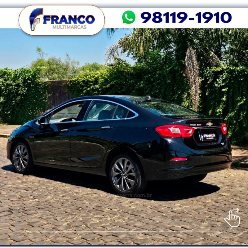 CRUZE 1.4 TURBO LTZ 16V FLEX 4P AUTOMÁTICO - 2017 - VACARIA