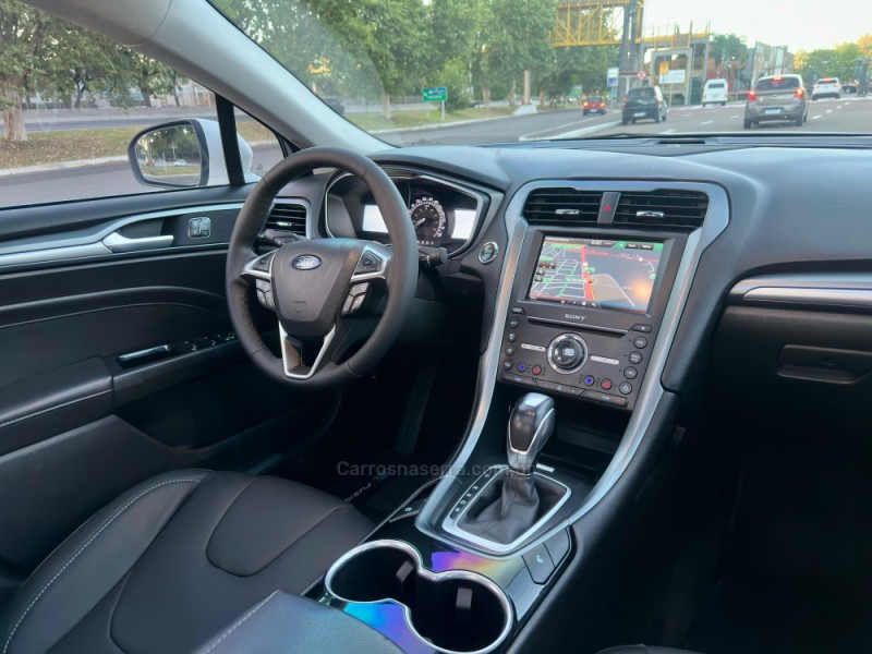 FUSION 2.0 TITANIUM AWD 16V GASOLINA 4P AUTOMÁTICO - 2016 - ESTâNCIA VELHA