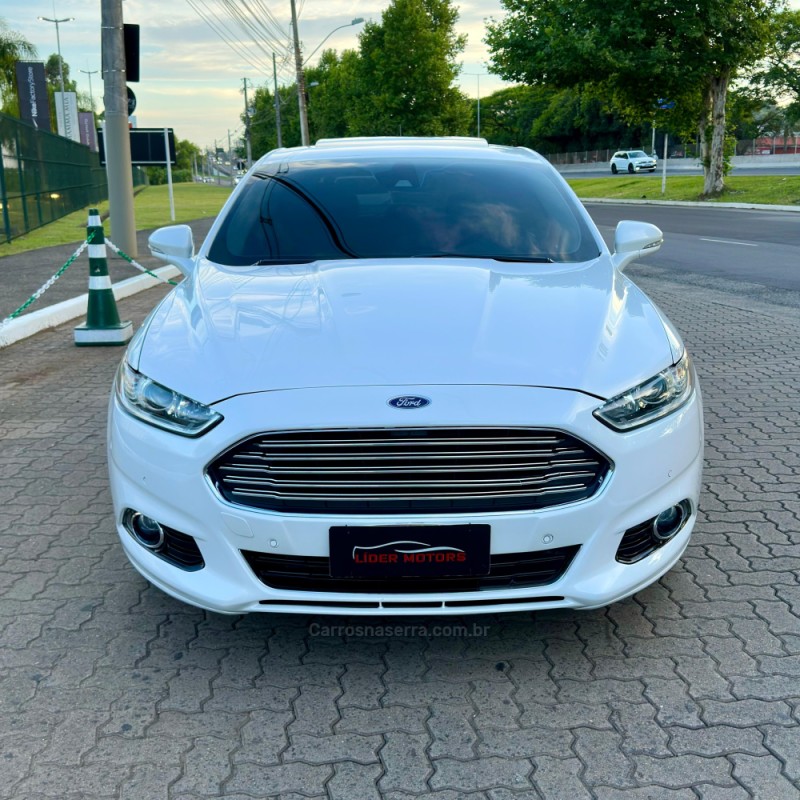 FUSION 2.0 TITANIUM AWD 16V GASOLINA 4P AUTOMÁTICO - 2016 - ESTâNCIA VELHA
