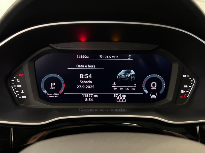 Q3 2.0 TFSI PERFORMANCE SPORTBACK TURBO GASOLINA 4P AUTOMÁTICO - 2024 - FLORES DA CUNHA