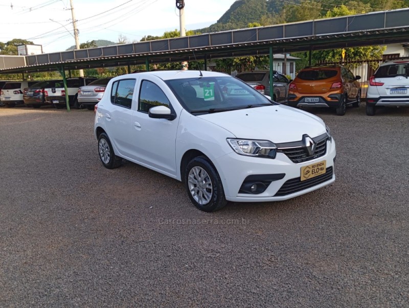 SANDERO 1.0 EXPRESSION 16V FLEX 4P MANUAL - 2021 - PICADA CAFé