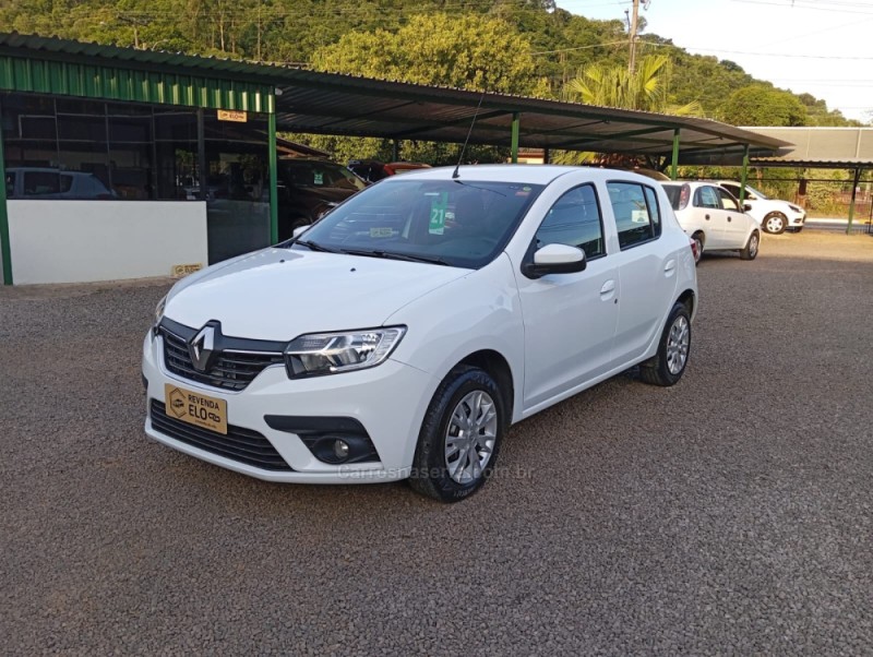 sandero 1.0 expression 16v flex 4p manual 2021 picada cafe