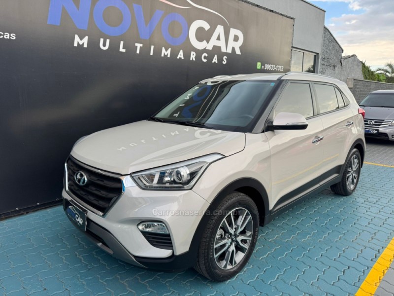 creta 2.0 16v flex prestige automatico 2018 estancia velha