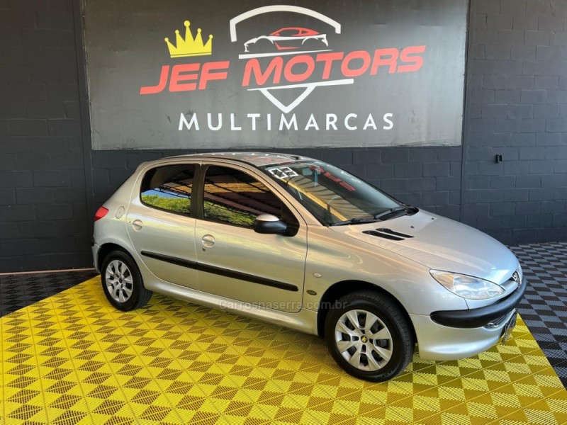 206 1.6 SOLEIL 16V GASOLINA 4P MANUAL - 2003 - CAXIAS DO SUL