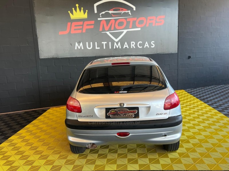 206 1.6 SOLEIL 16V GASOLINA 4P MANUAL - 2003 - CAXIAS DO SUL