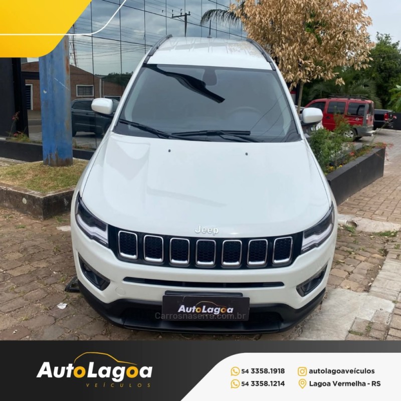 COMPASS 2.0 16V FLEX LONGITUDE AUTOMÁTICO - 2018 - LAGOA VERMELHA