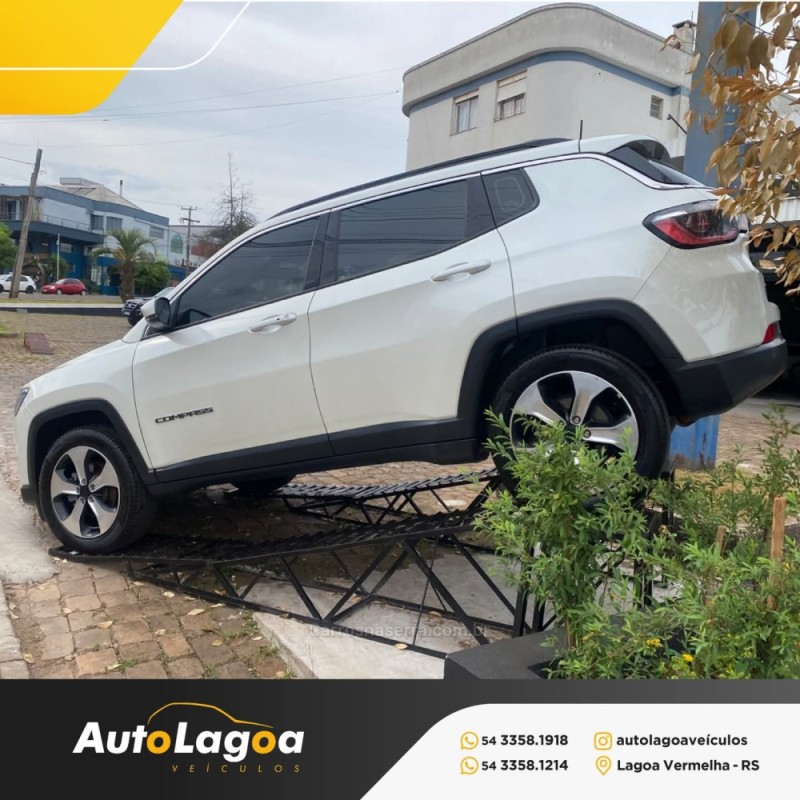 COMPASS 2.0 16V FLEX LONGITUDE AUTOMÁTICO - 2018 - LAGOA VERMELHA